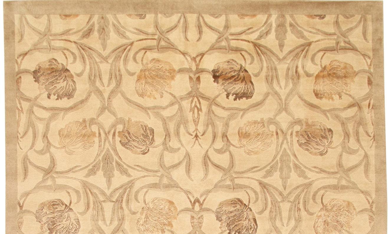 TibetanÂ  - 'Cashmere & Silk' Rug 5'5