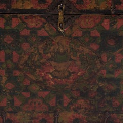 Tibetan Flaming Jewel Trunk, c. 1850