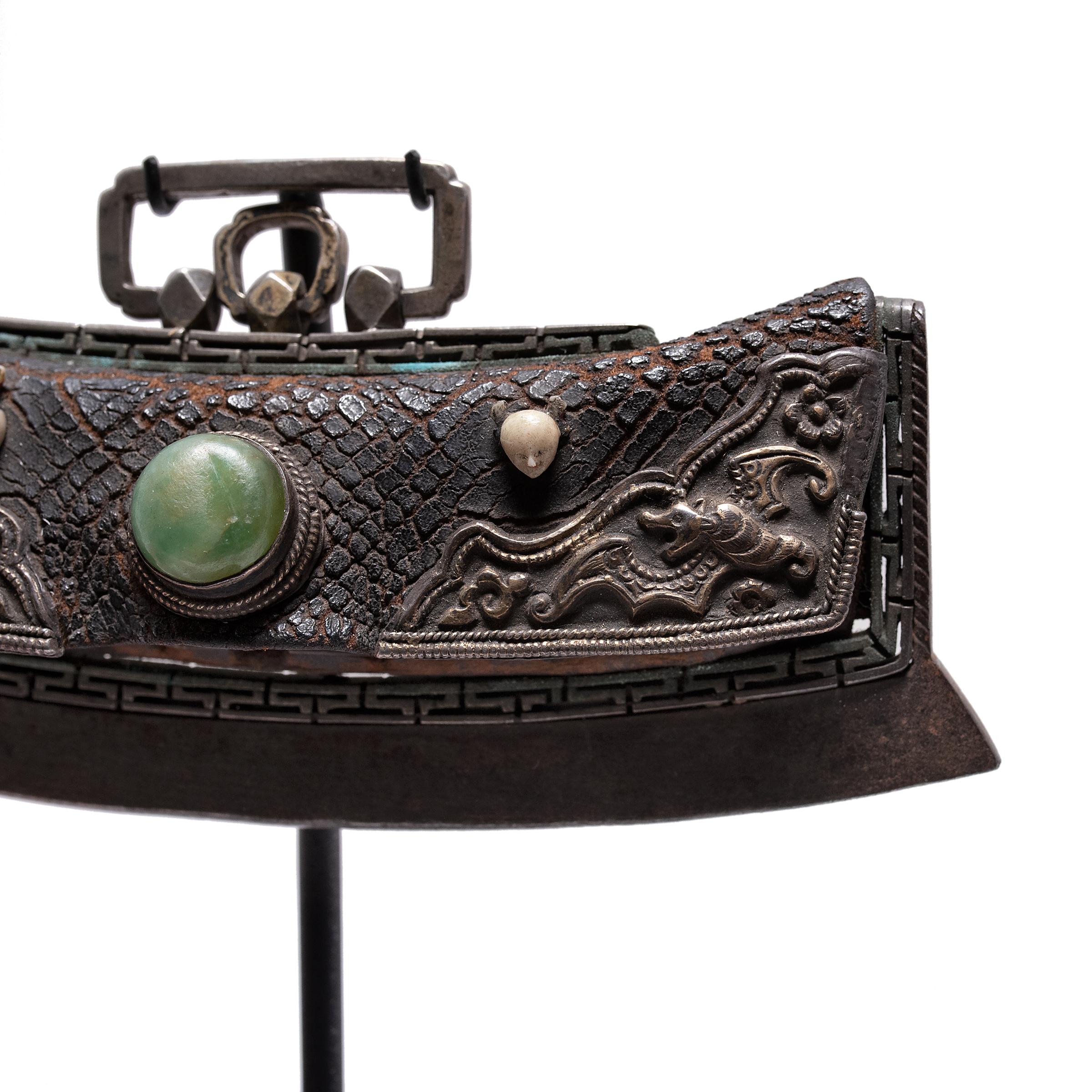 Brass Tibetan Flint Striker, c. 1850
