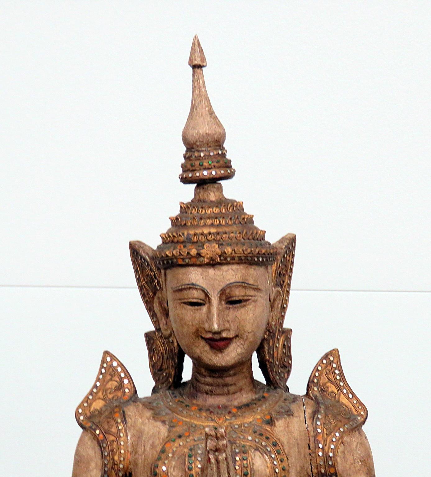 20th Century Tibetan Goddess Statue