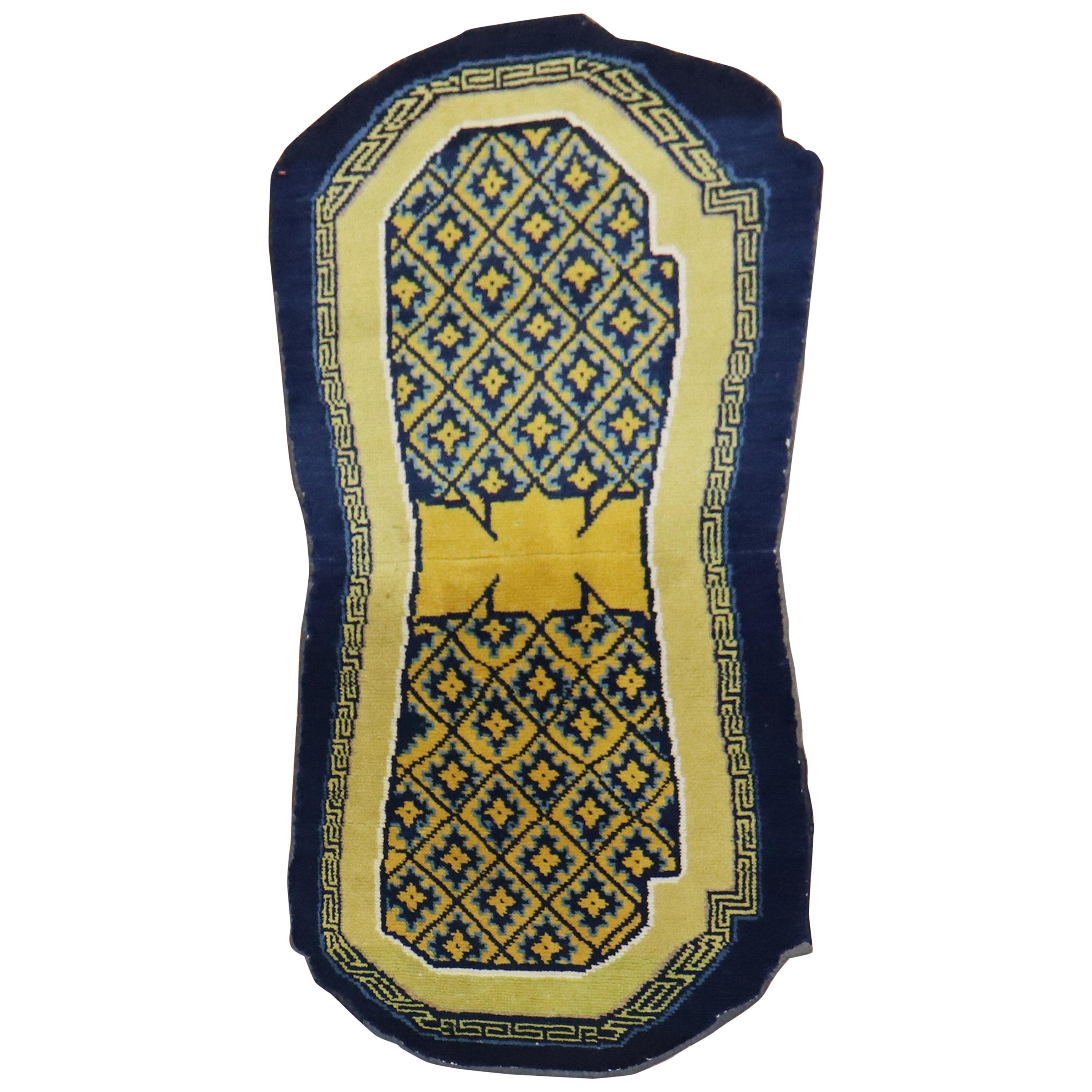 Tibetan Horse Cover Textile Rug, Early 20th Century