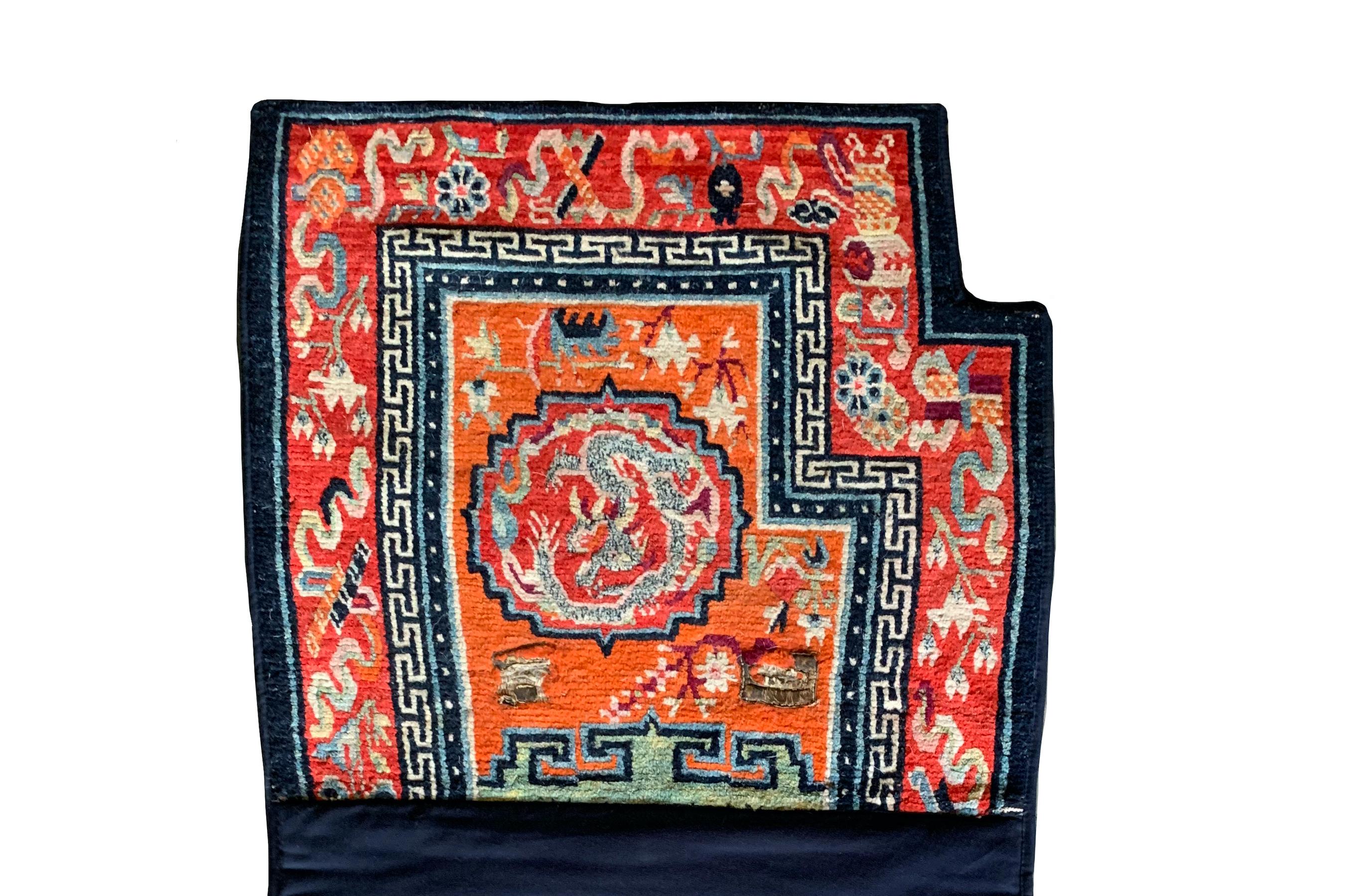 tibetan saddle rug