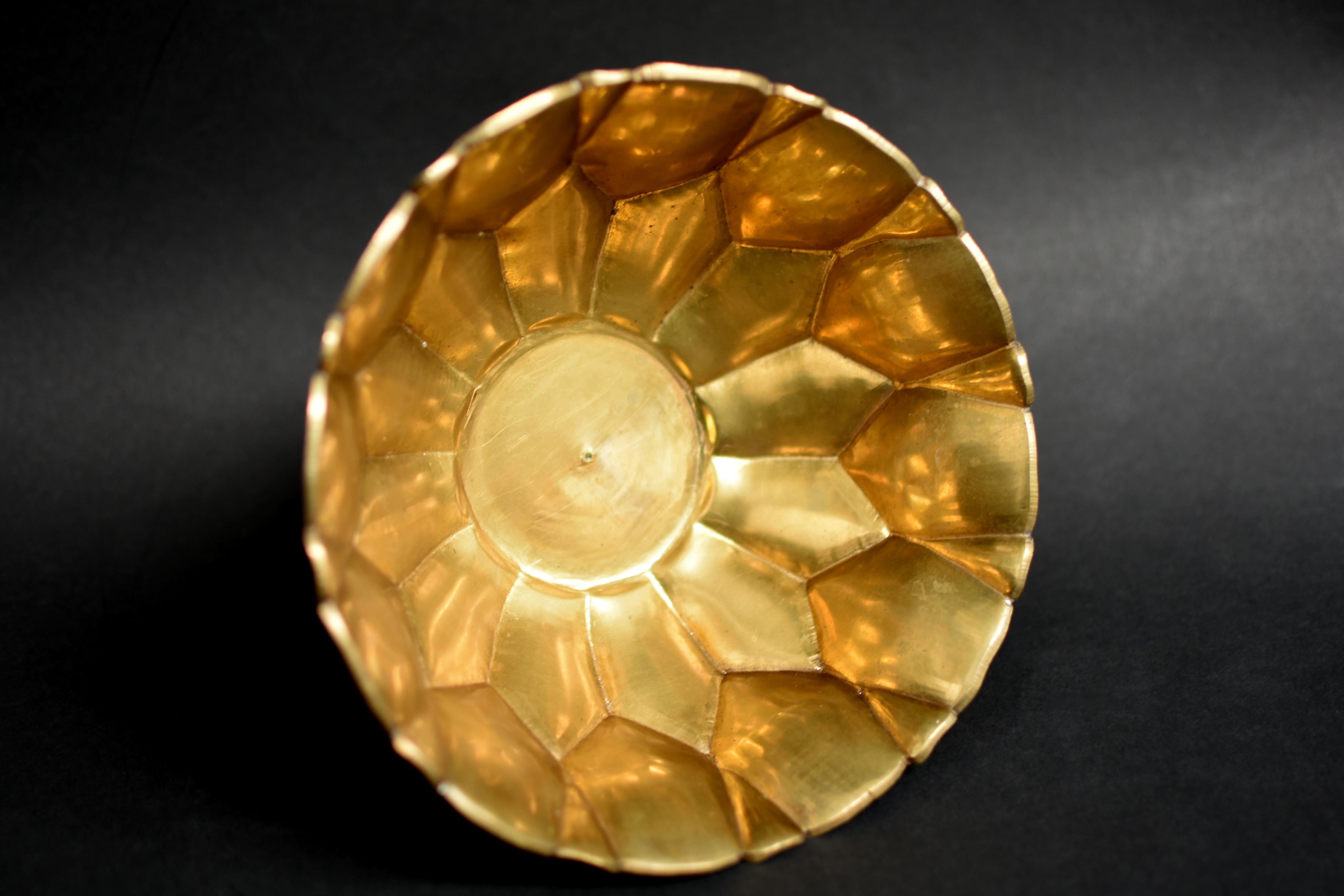 brass offering bowl