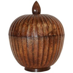 Tibetan Metal Kalasa Jar Melon Form