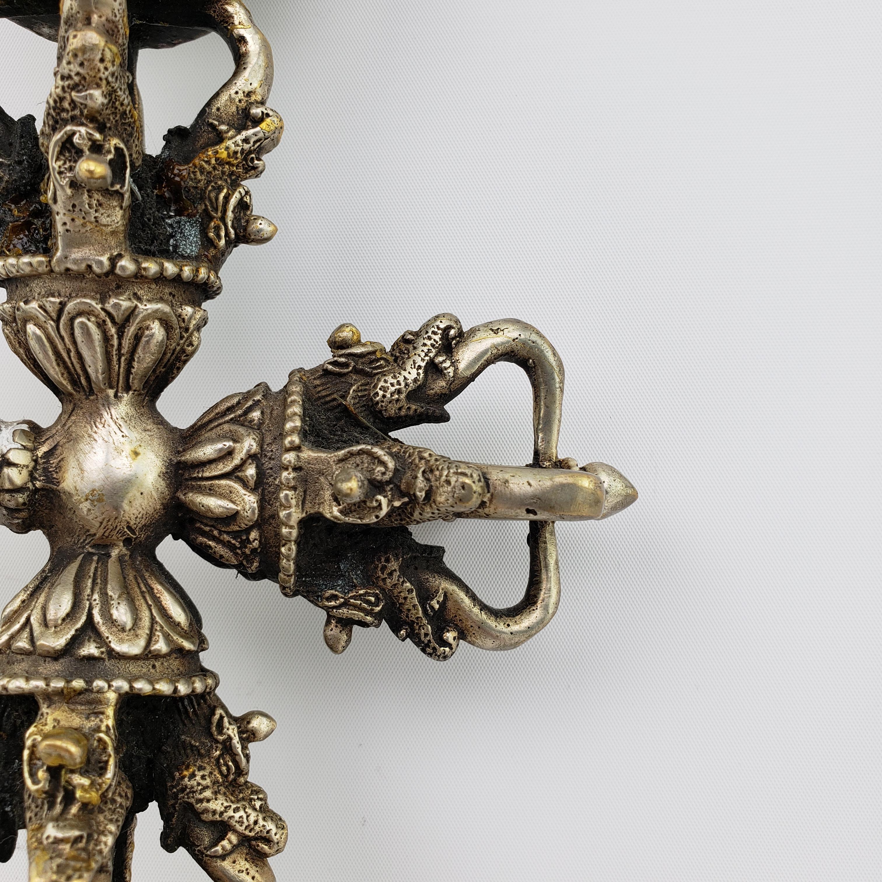 Mid-20th Century Tibetan Meteorite Iron Ritual Dagger 'Phurba or Kila'