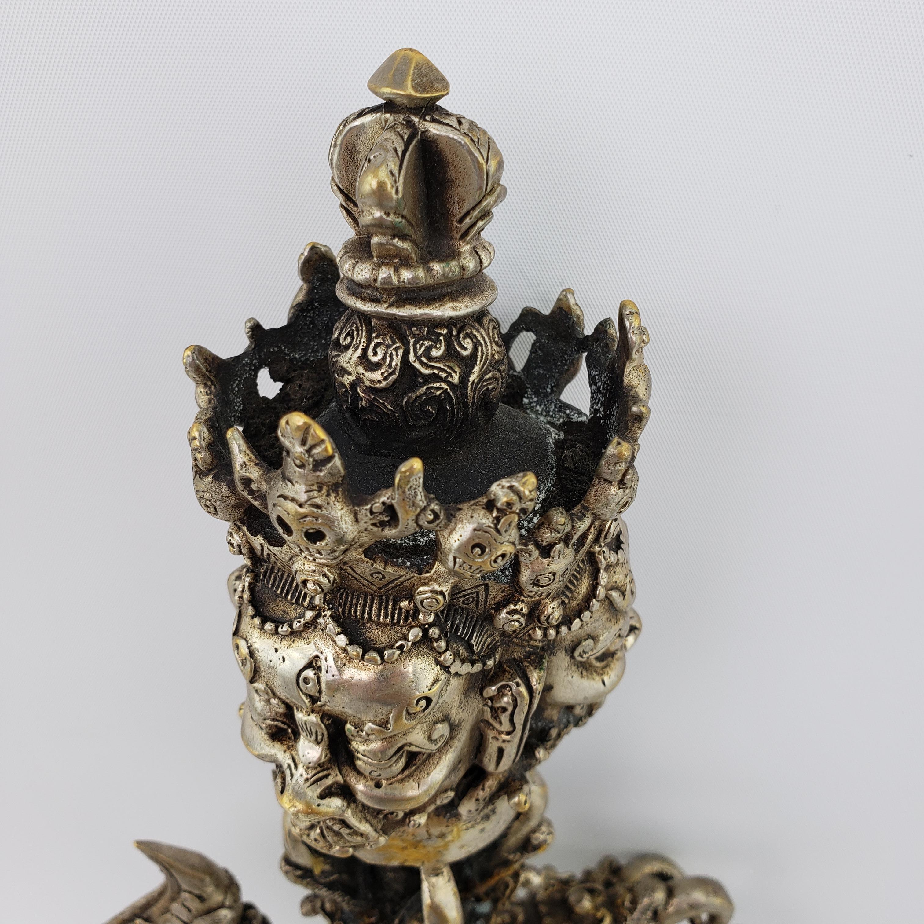 Tibetan Meteorite Iron Ritual Dagger 'Phurba or Kila' 2