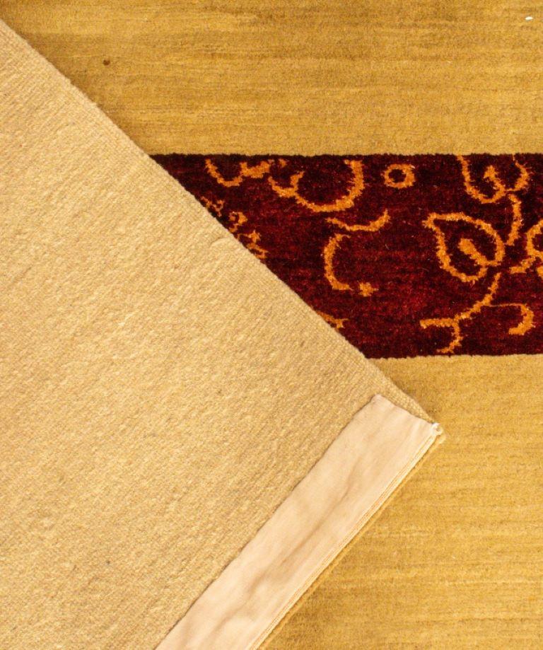 Tibetan Modern Abstract Carpet 14' x 10' For Sale 2