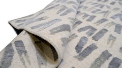 Tibetan Modern Hand-Knotted Wool Silk Rug 9'x12'