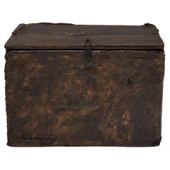 Tibetan Nomad's Hide Trunk, c. 1850