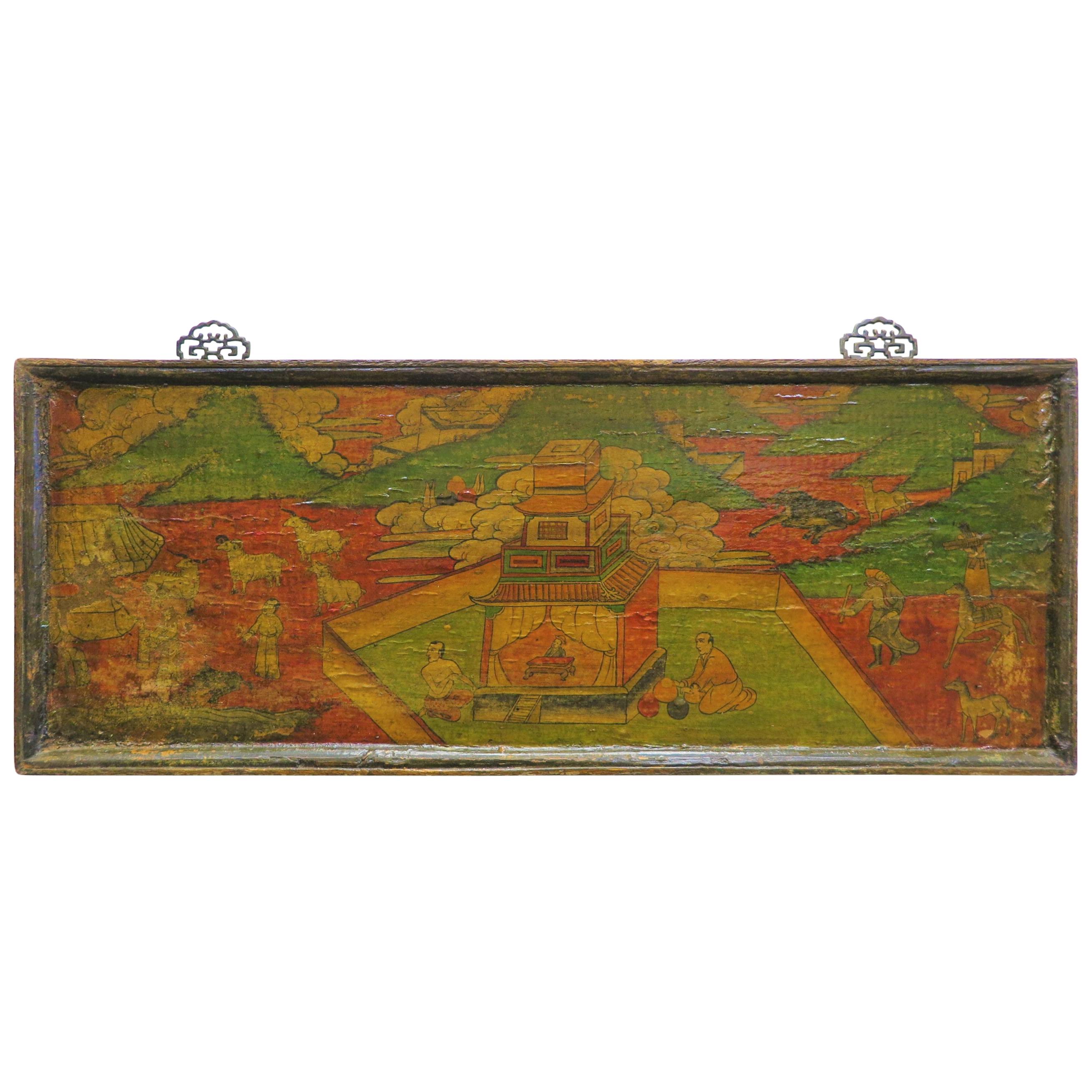 Tibetan Painted Board