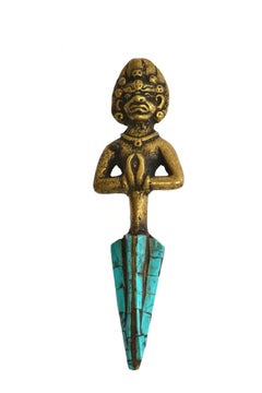 Tibetan Protection Set Amulet and Phurba