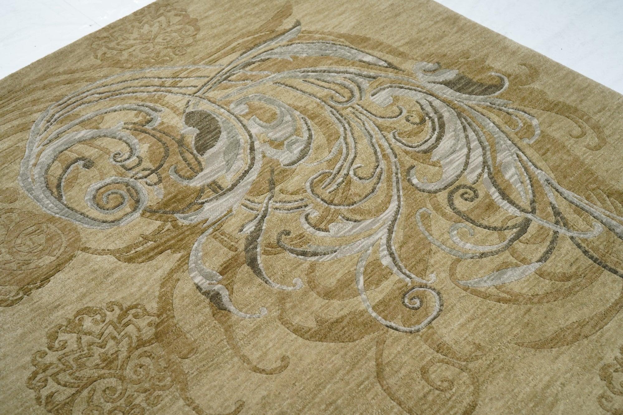 Wool Tibetan Rug  6'0