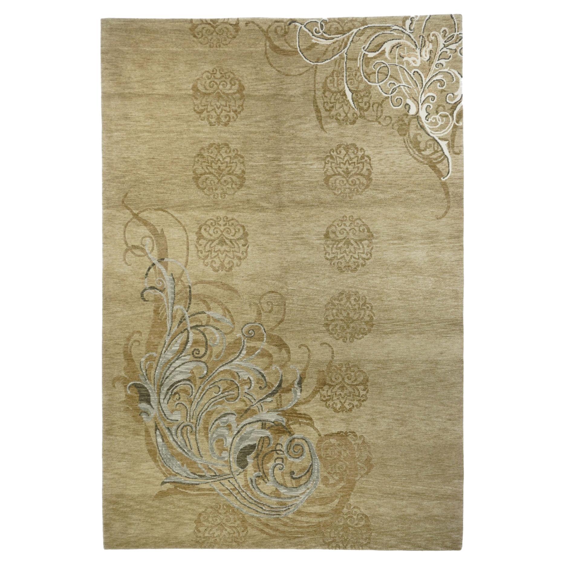Tibetan Rug  6'0" x 9'0" For Sale