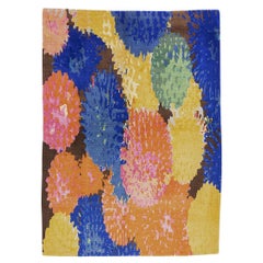 Tibetan Rug Abstract Design