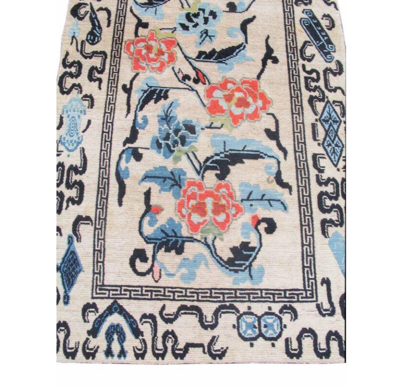 Alfombra tibetana, c. 1900 Tibetano en venta
