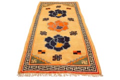 Tibetan Rug Camel Color Field