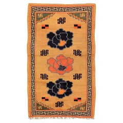 Tibetan Rug Camel Color Field