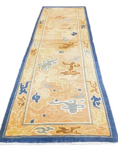 Tibetan Rug Cloud Band Motif