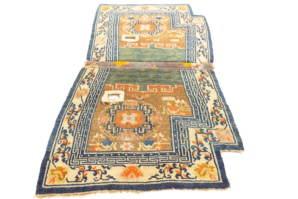Tibetan Rug Special Piece In Good Condition In Ferrara, IT