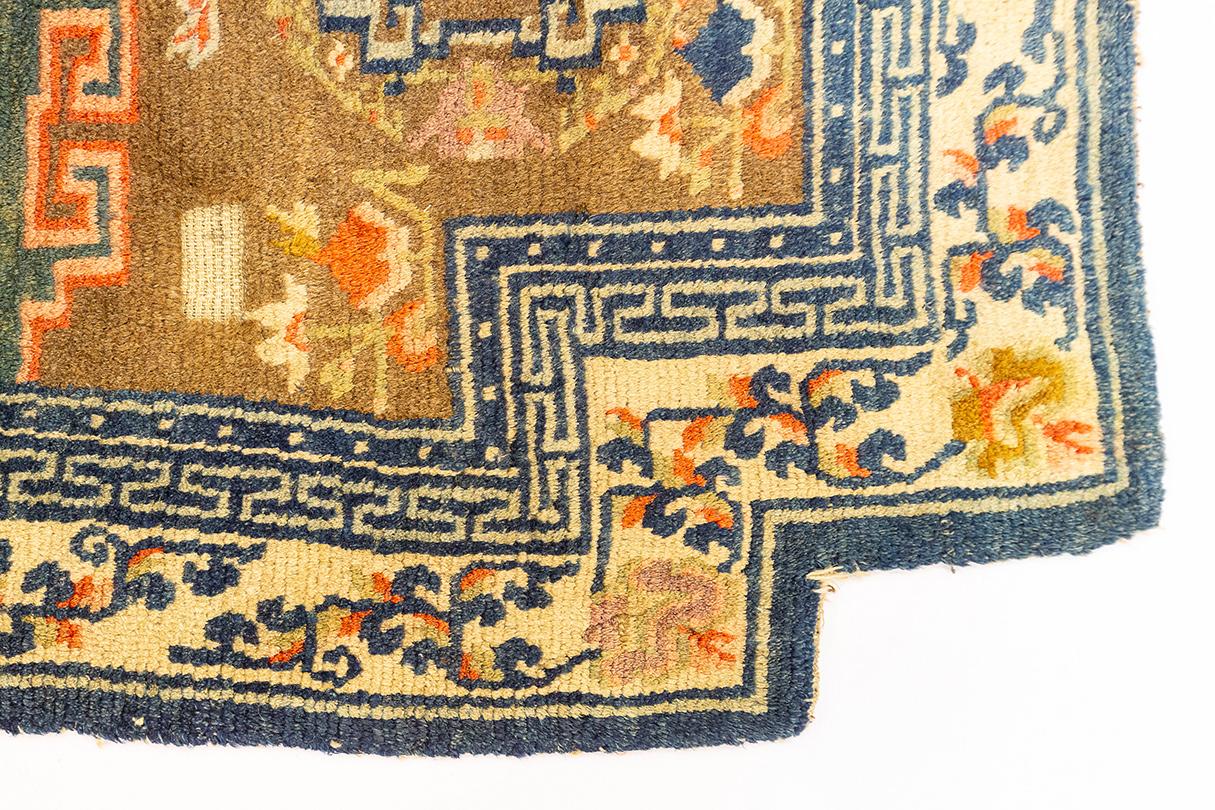 Late 19th Century Tibetan Rug Special Piece