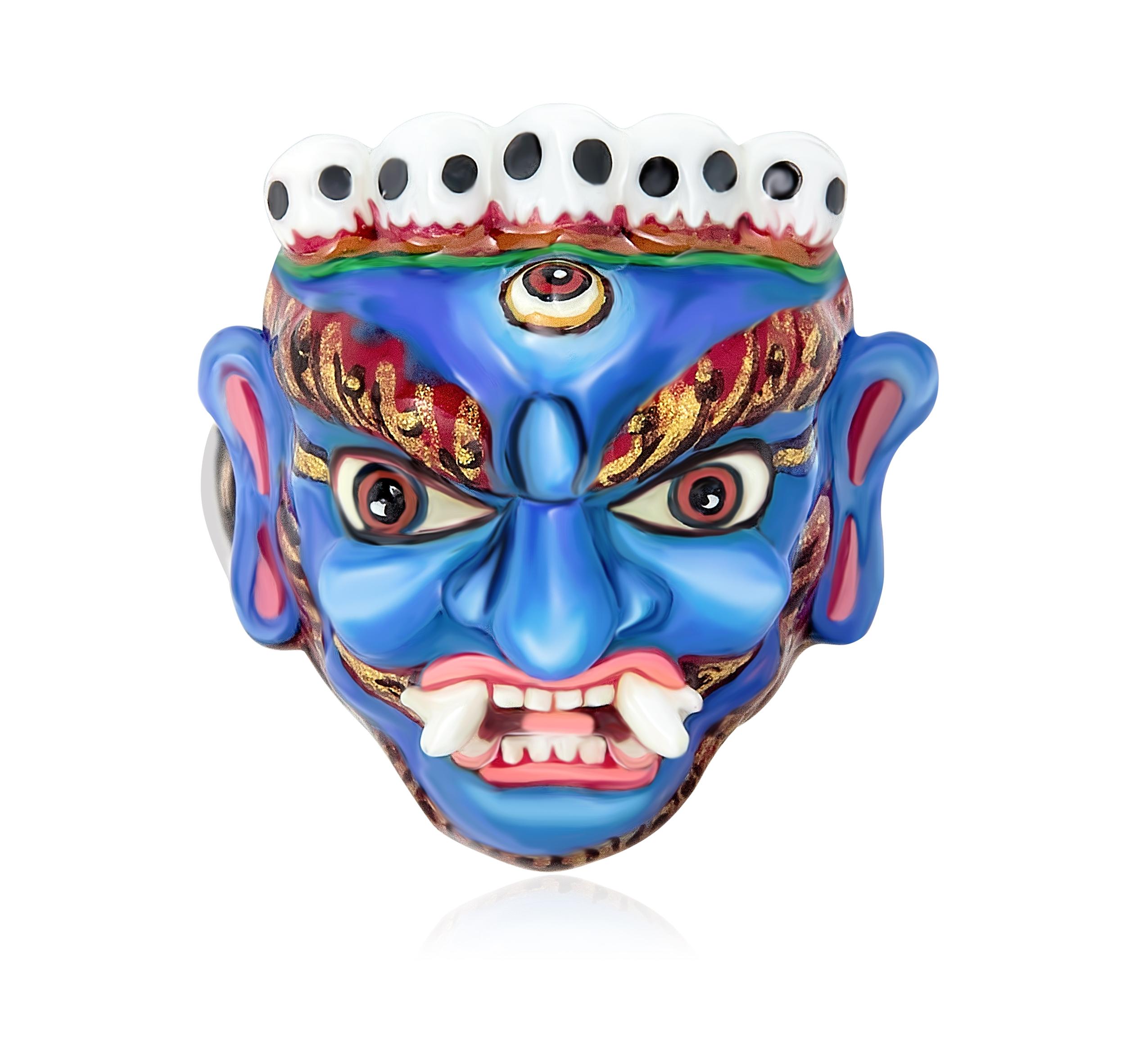 Modern Tibetan Sacred Mask 