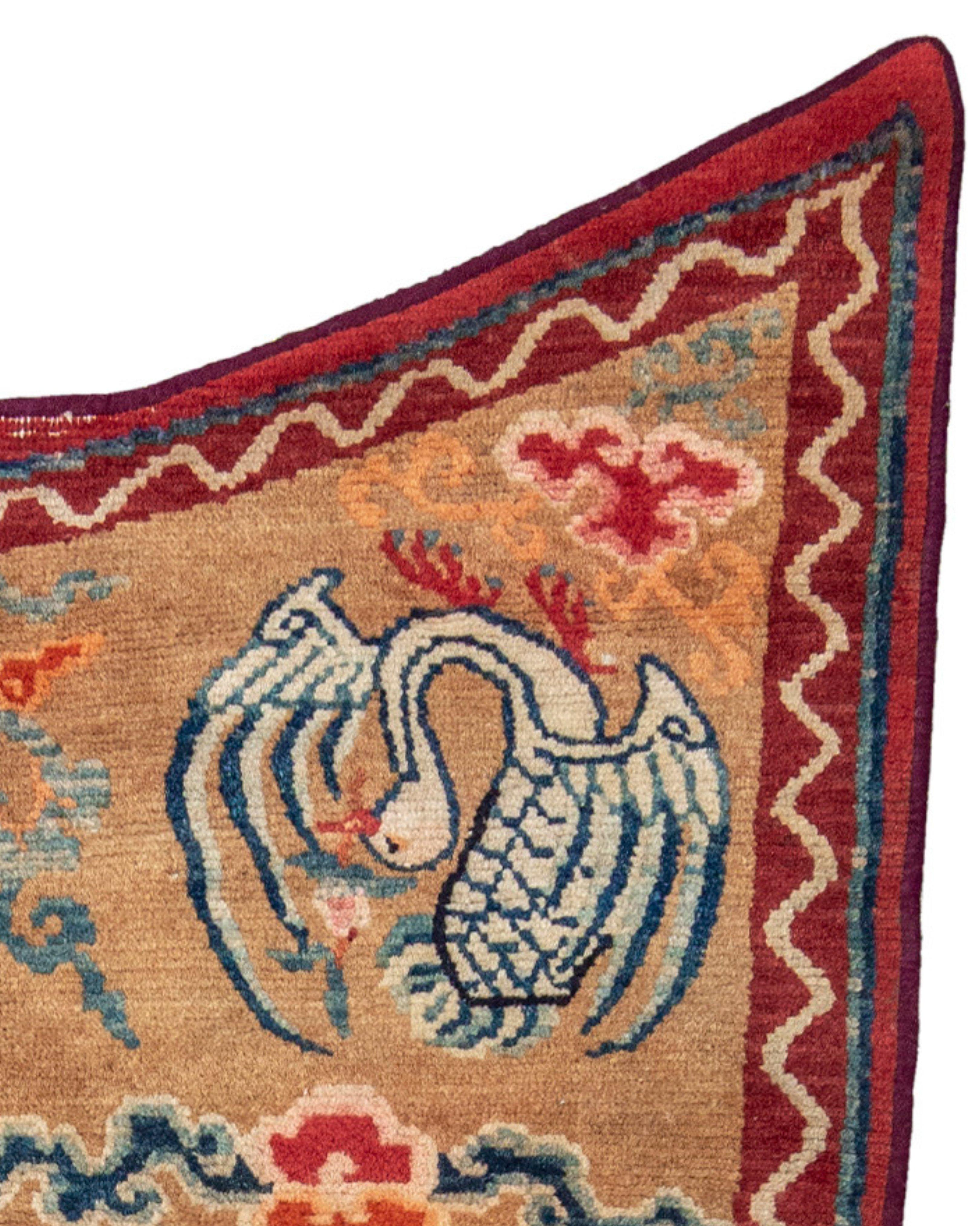 Tibetan Saddle Cover, Late 19th Century

Additional Information:
Dimensions: 3'8