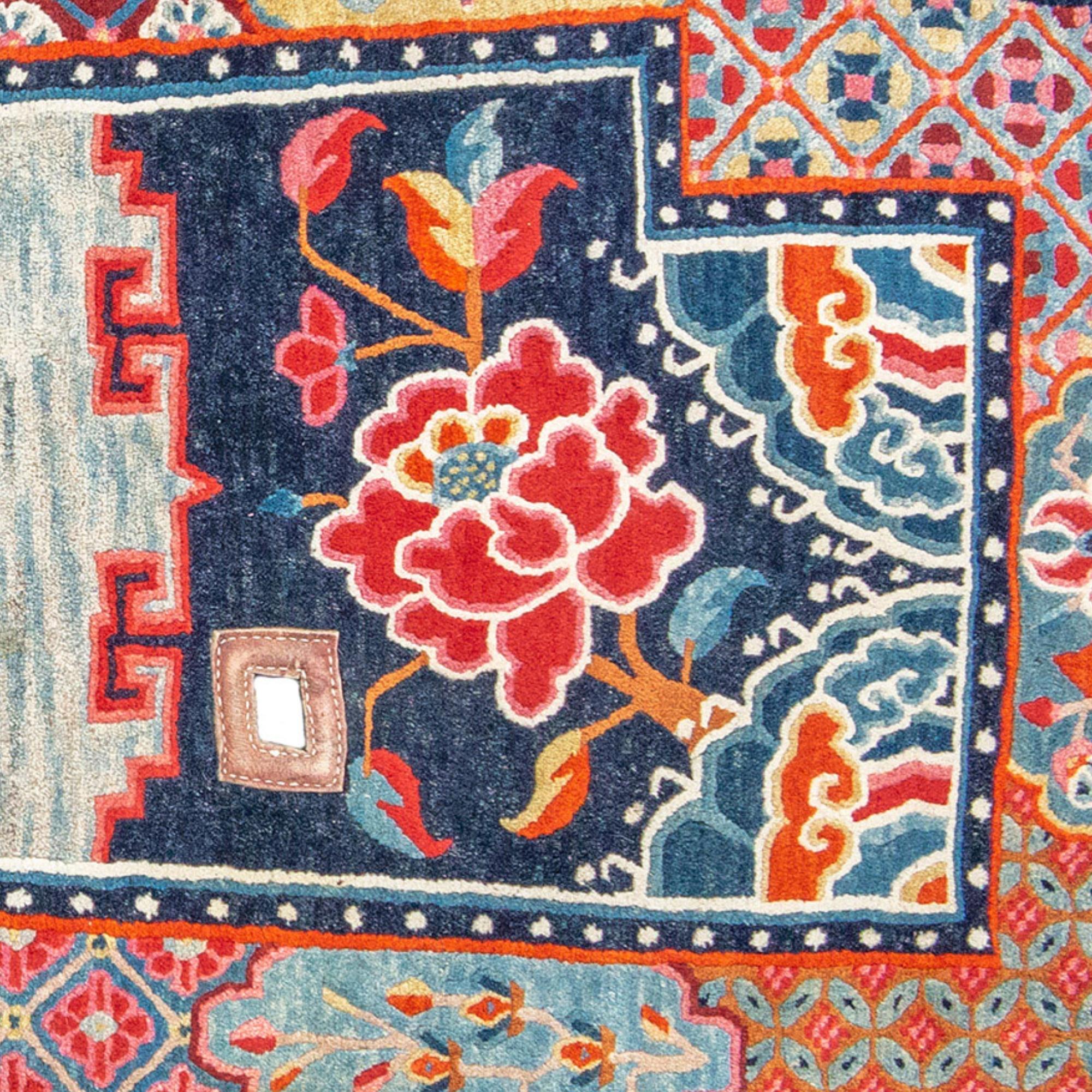 Chinois Tapis de selle tibétain, début du 20e siècle en vente