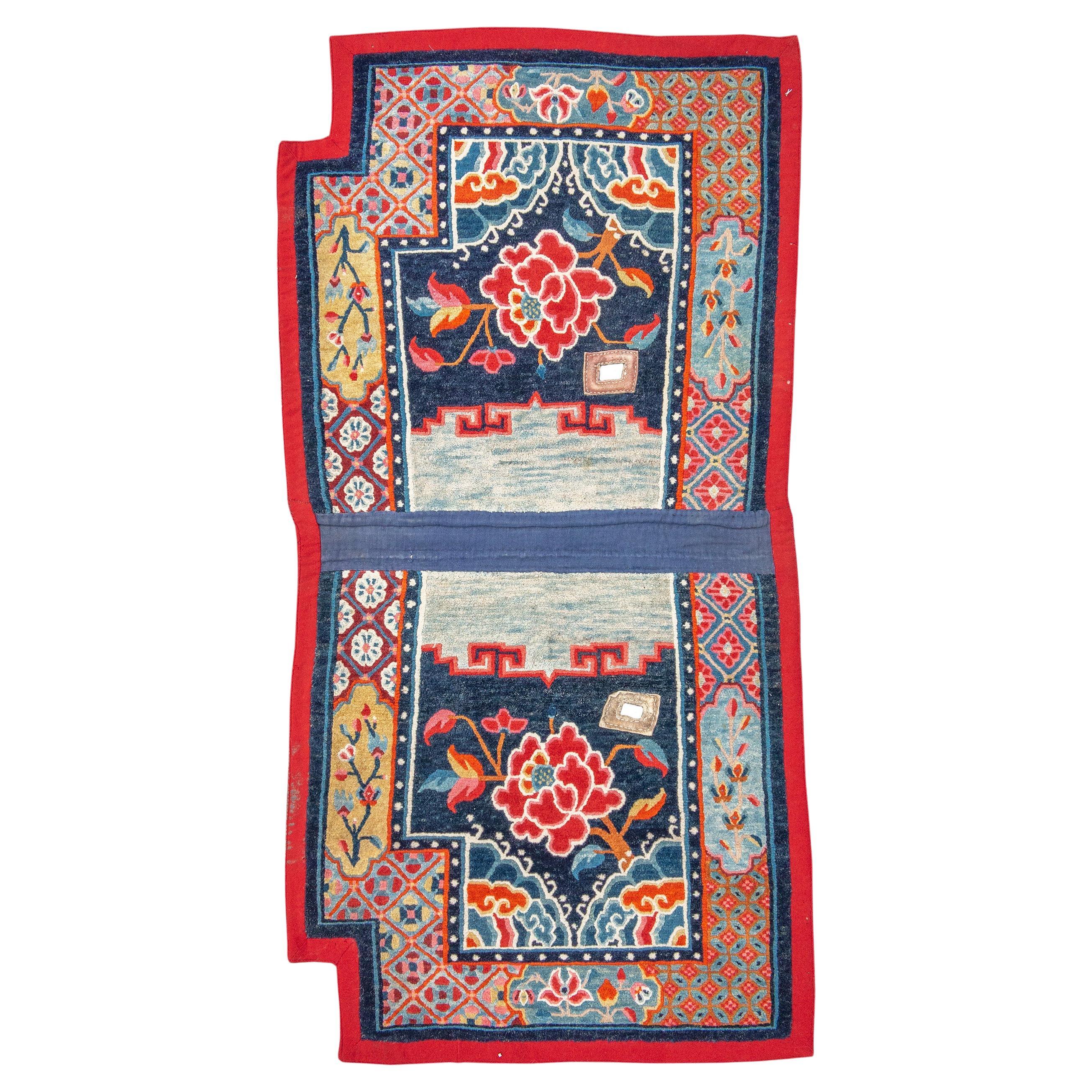 Tibetan Saddle Rug, Early 20th Century