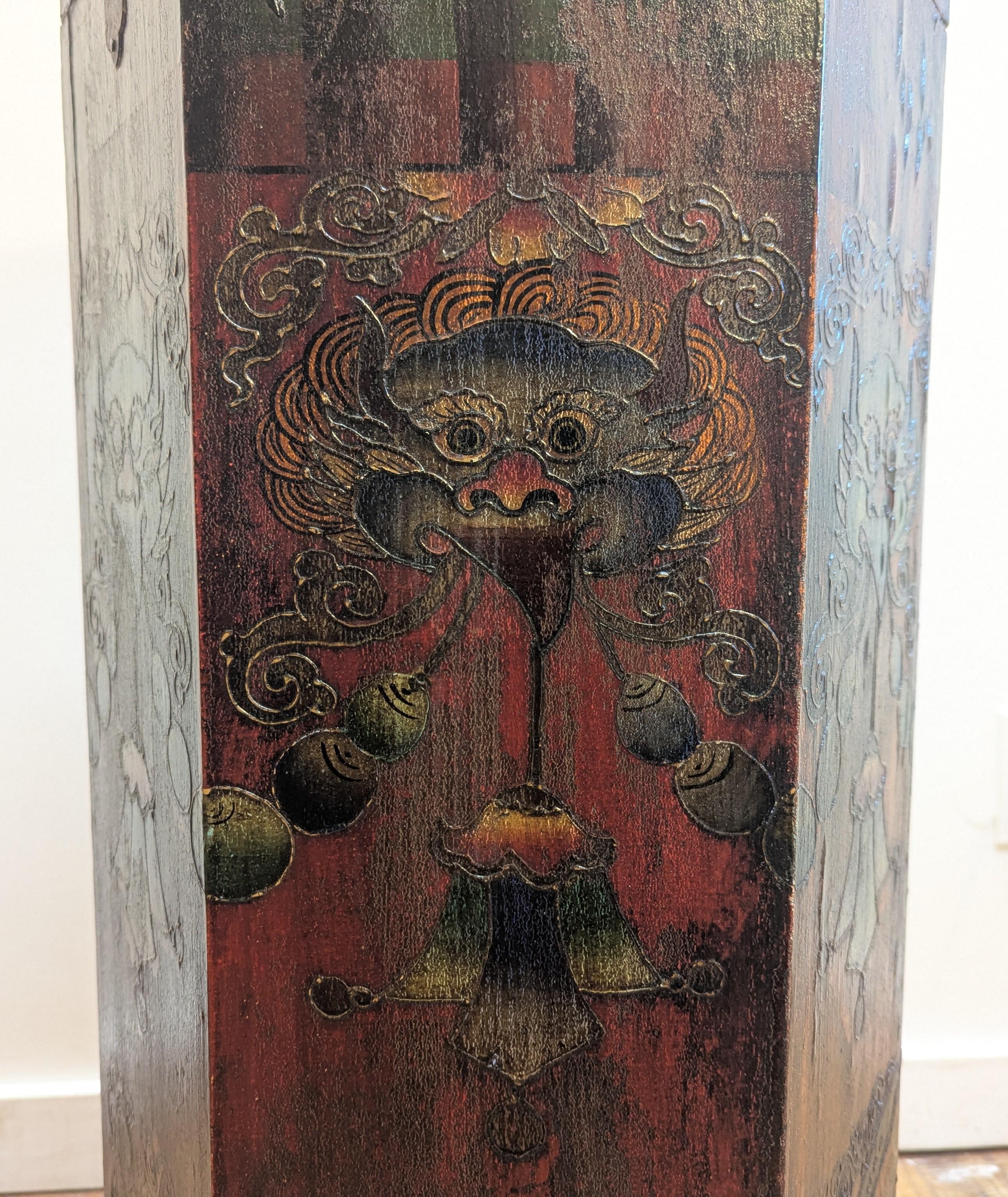 Tibetan Scroll Box For Sale 8