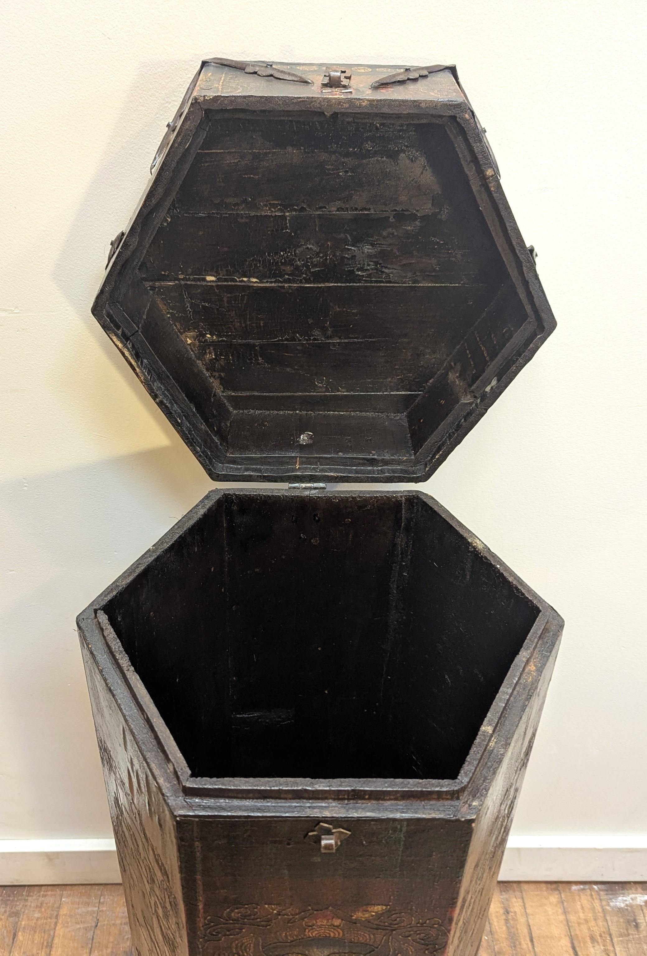 Tibetan Scroll Box For Sale 9