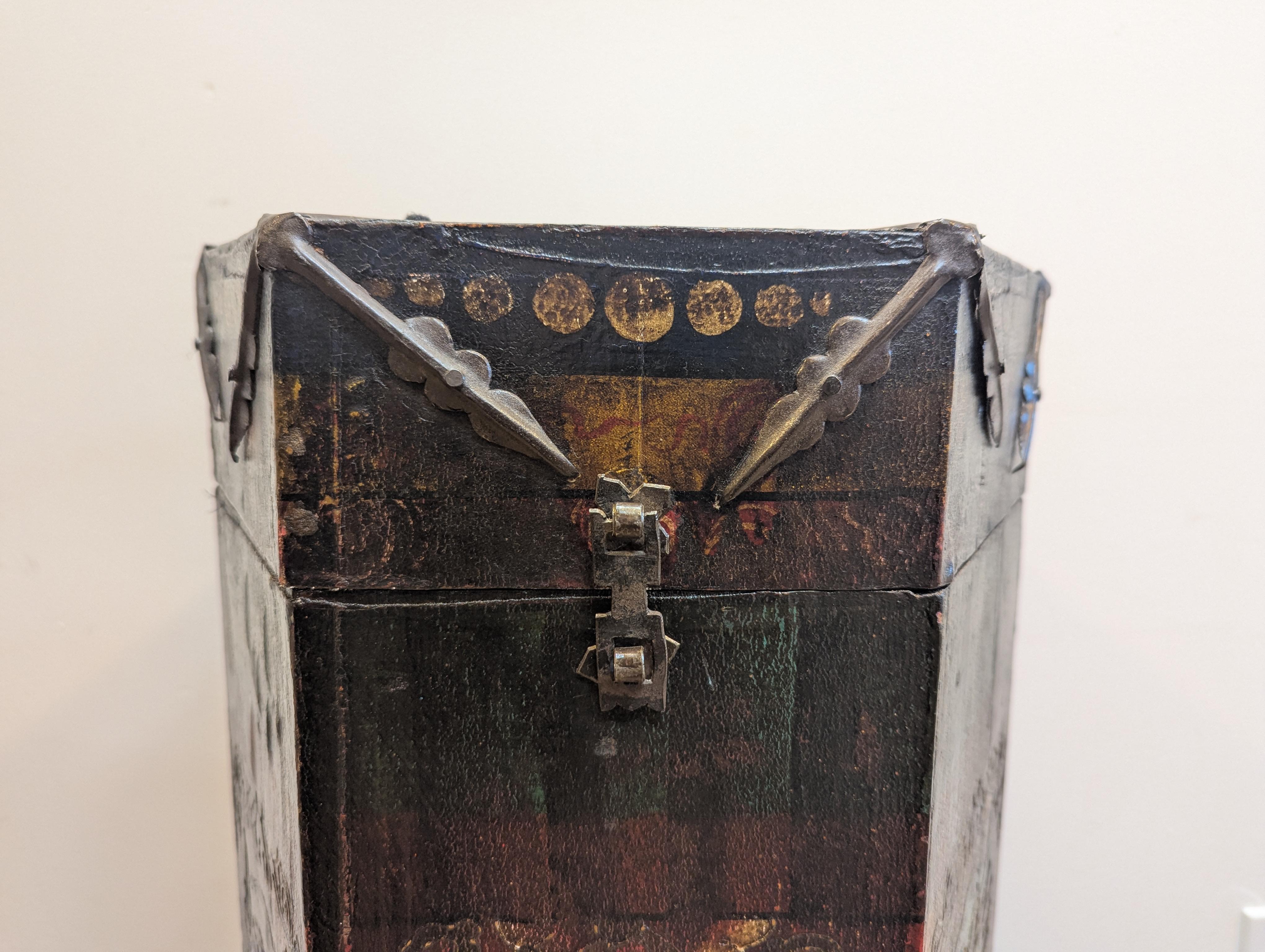 Tibetan Scroll Box For Sale 10