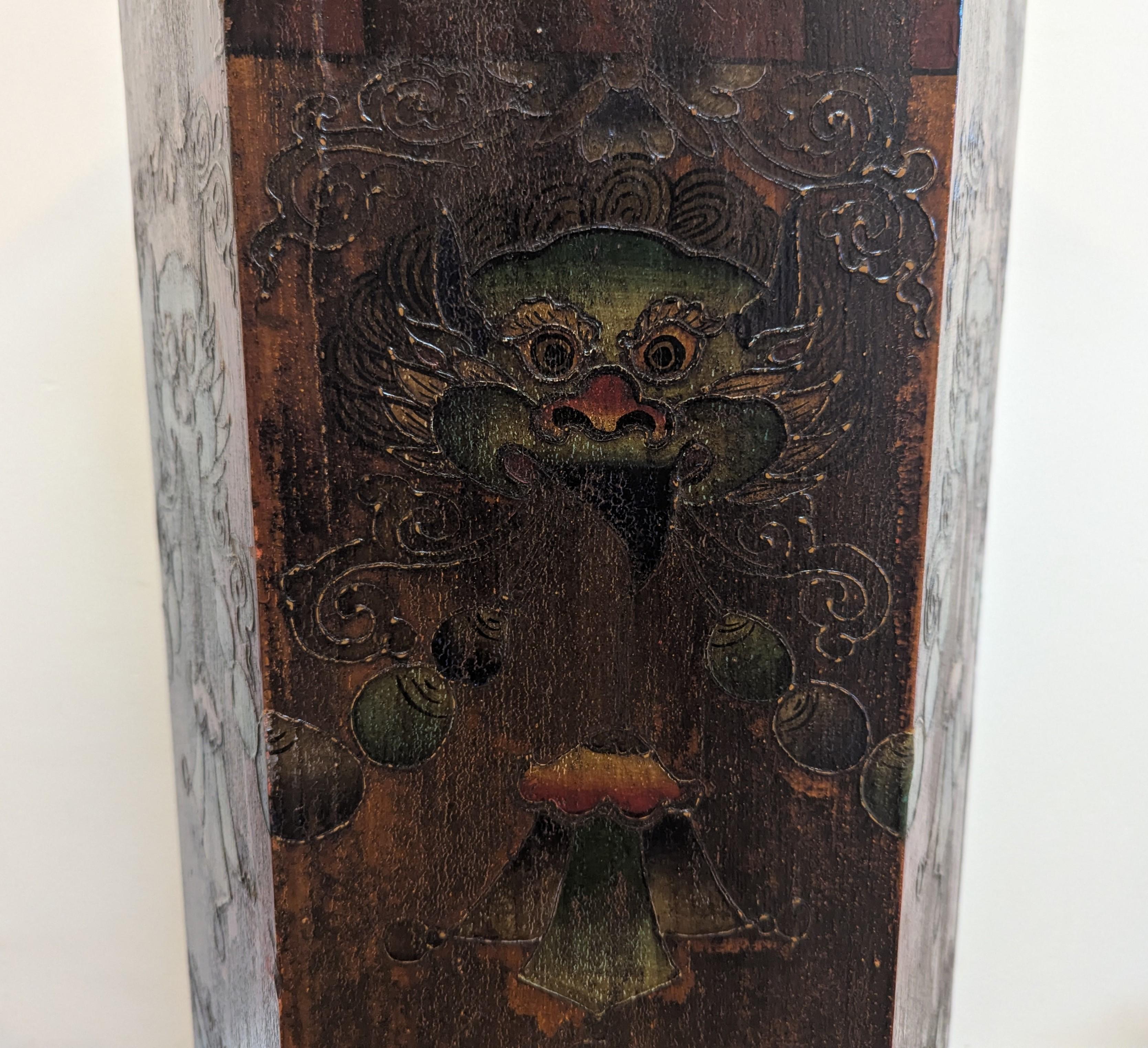Tibetan Scroll Box For Sale 1