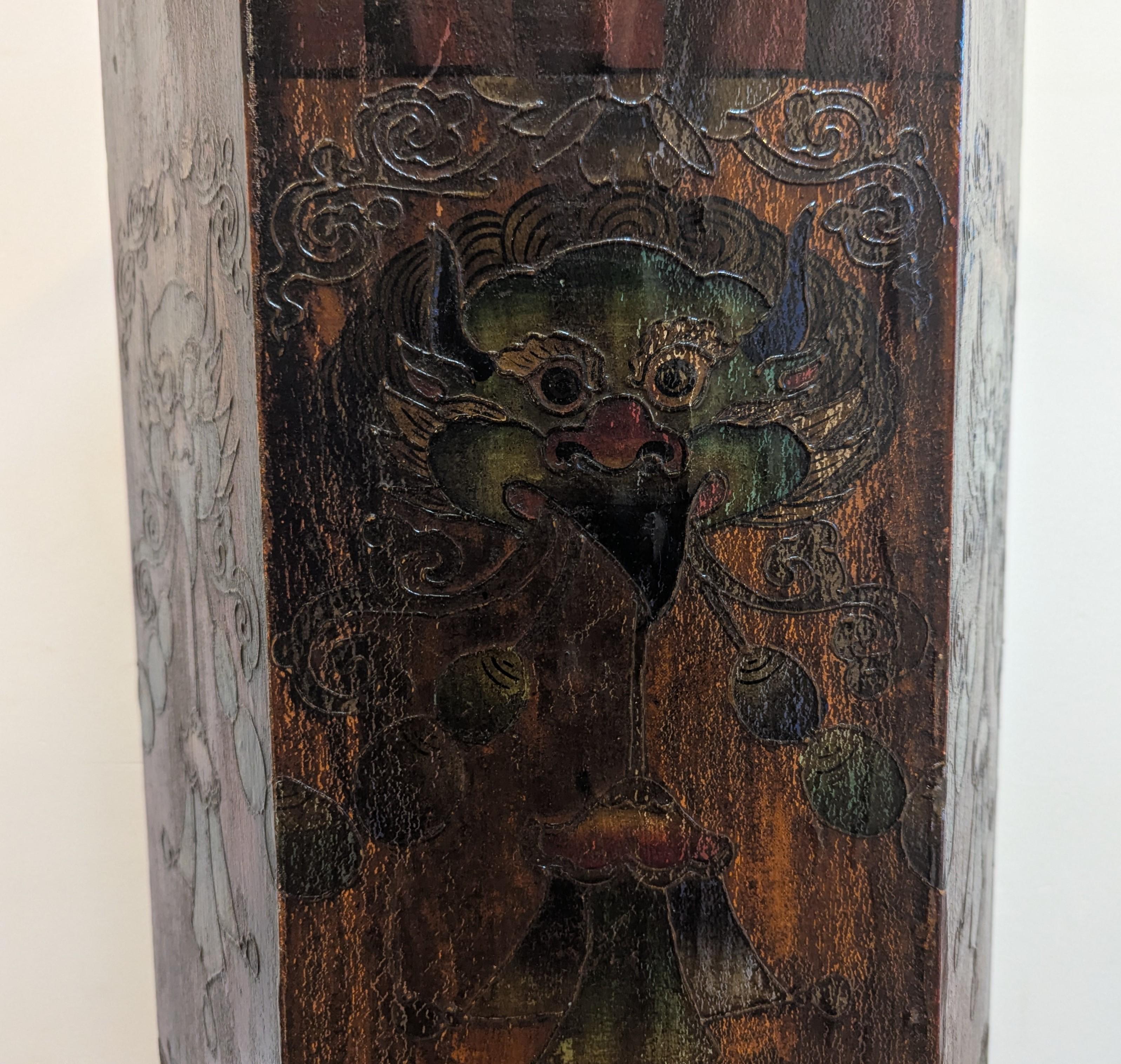 Tibetan Scroll Box For Sale 2