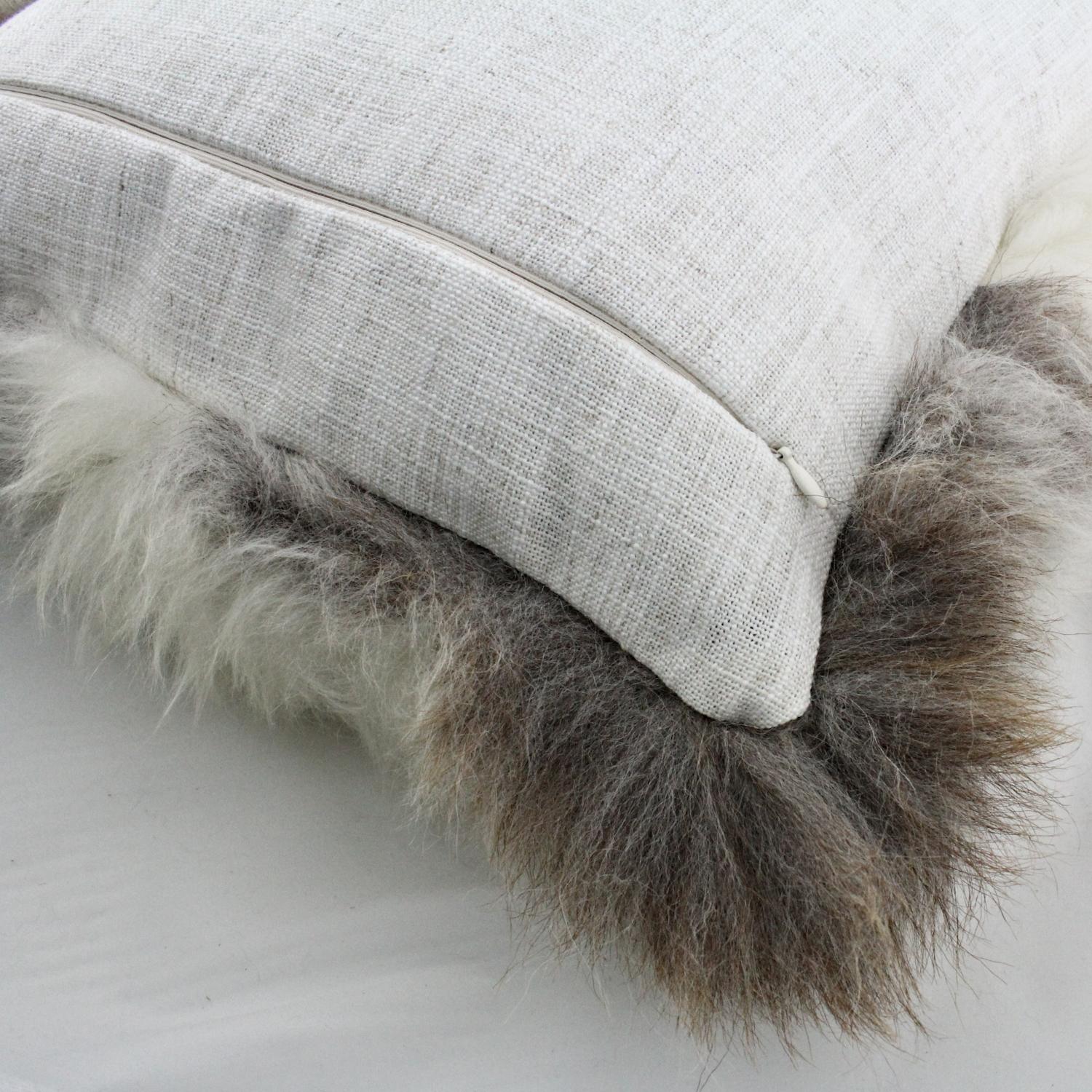 Australian Tibetan Sheepskin Pillow Cushion Limited Edition