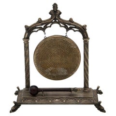Tibetan silver gong