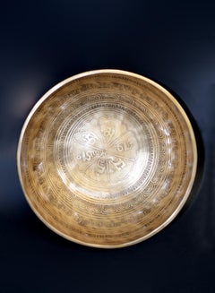 Tibetan Singing Bowl Fully Embossed