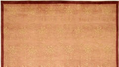 Tibetan Hand-Knotted 'Super Fine Collection' Rug, Wool & Silk, 6' x 9'