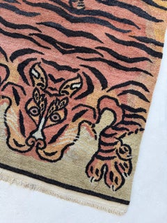 Tibetan Tiger Rug, c. 1960's