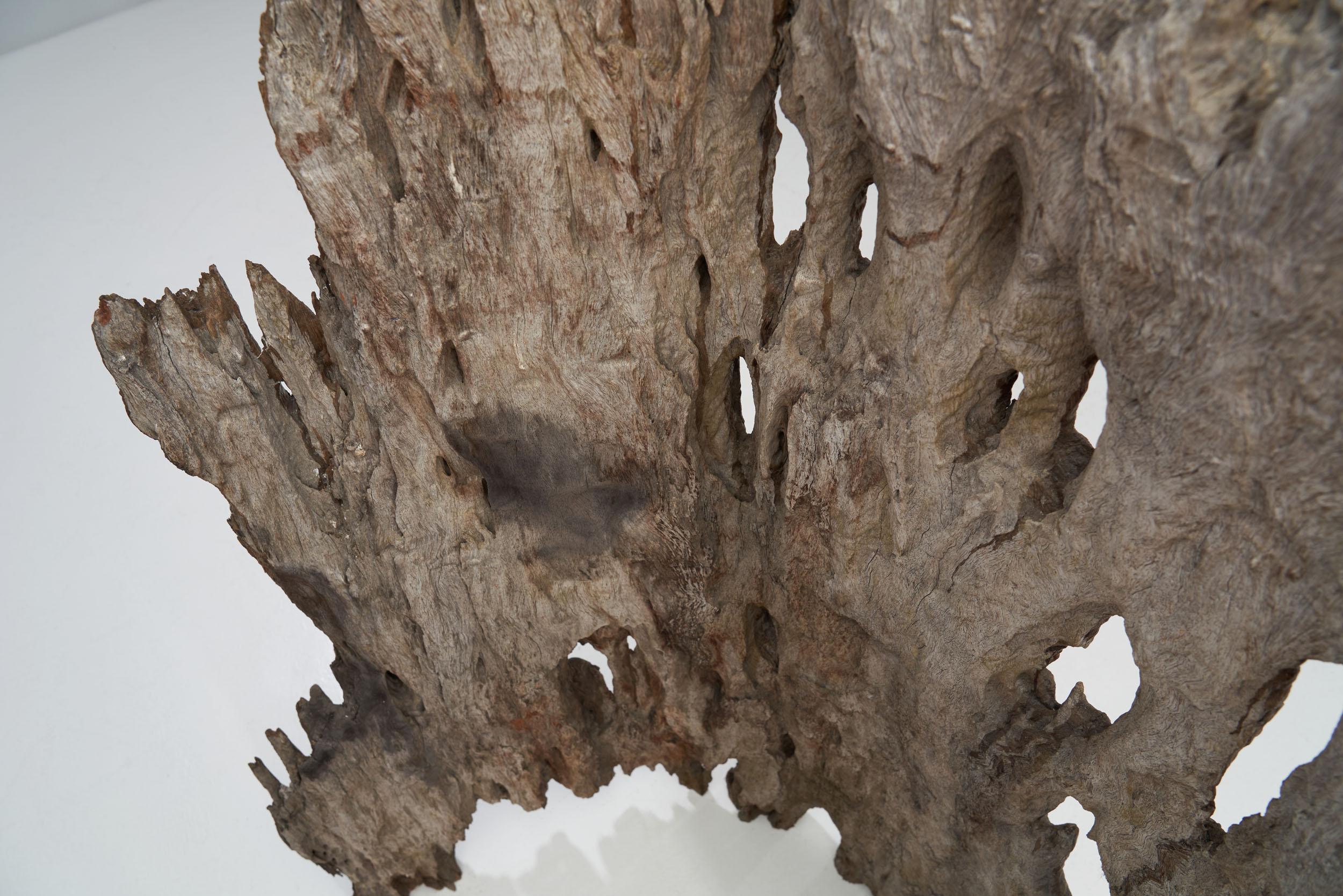 Tibetan Tree Bark Room Divider, Tibet ca 19th Century 4