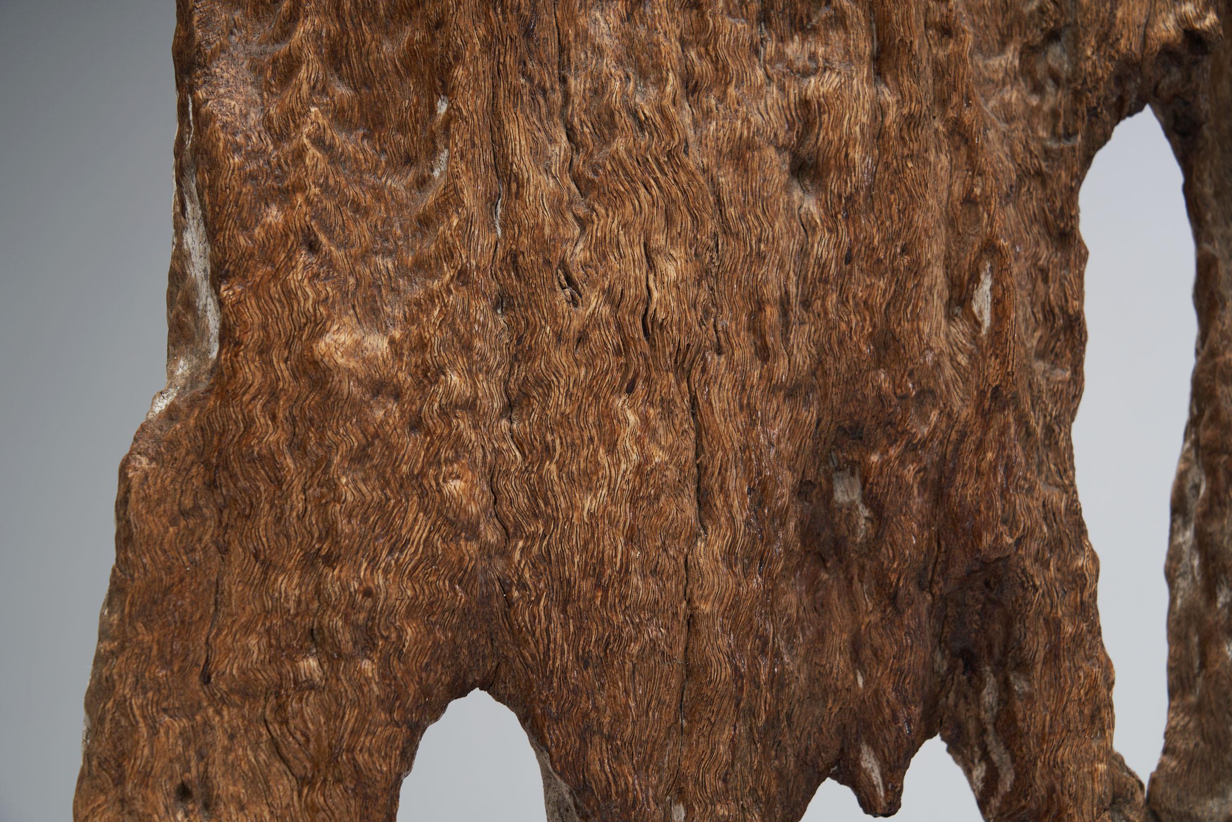 Tibetan Tree Bark Room Divider, Tibet ca 19th Century 10