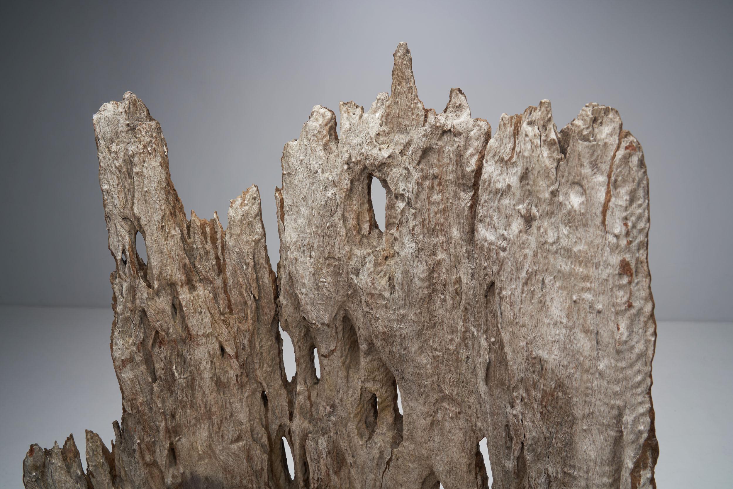 Tibetan Tree Bark Room Divider, Tibet ca 19th Century 1