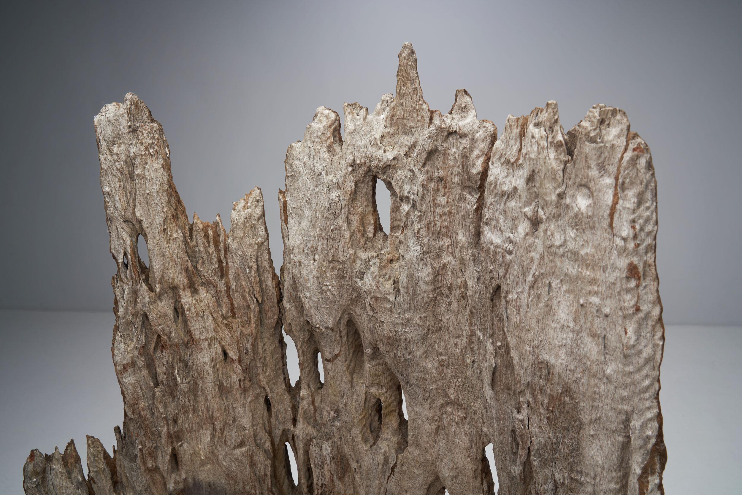 Tibetan Tree Bark Room Divider, Tibet ca 19th Century For Sale 1