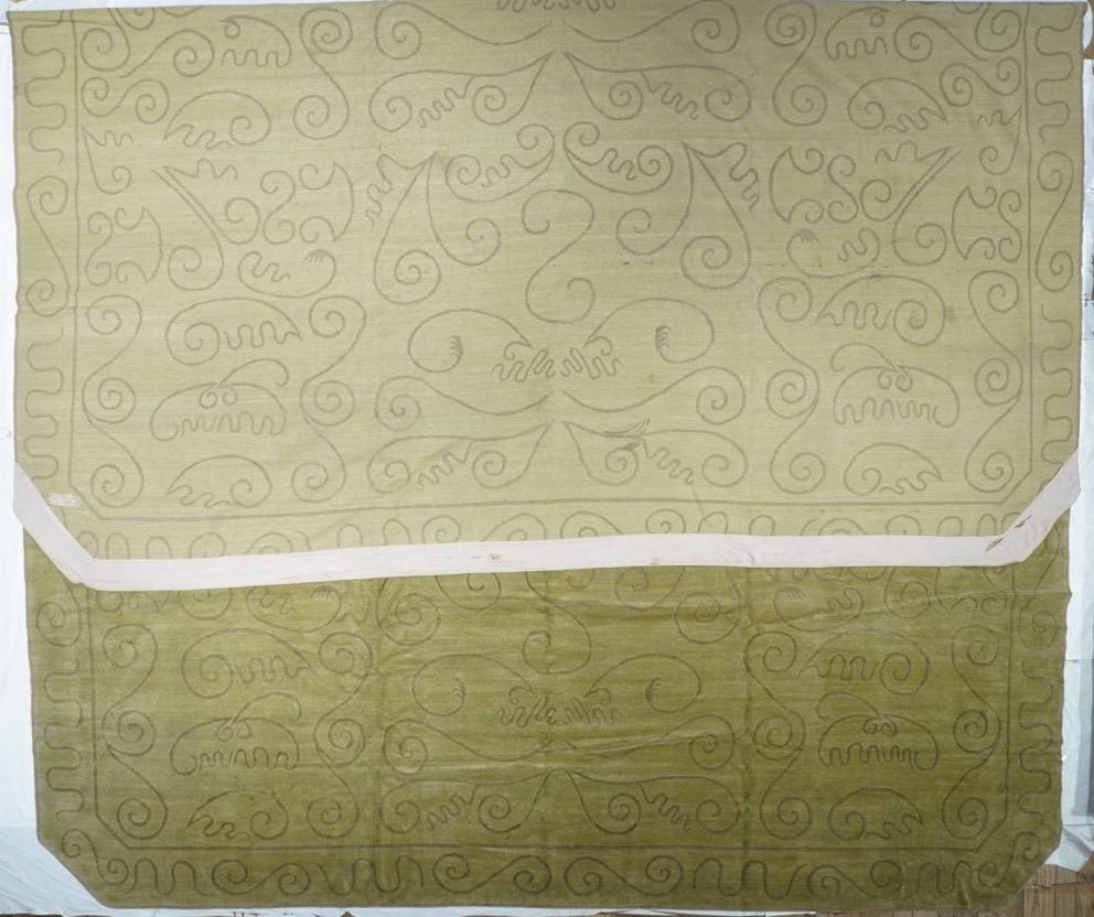 Tibetischer Wollteppich 13'3 x 18'7 (21. Jahrhundert und zeitgenössisch) im Angebot