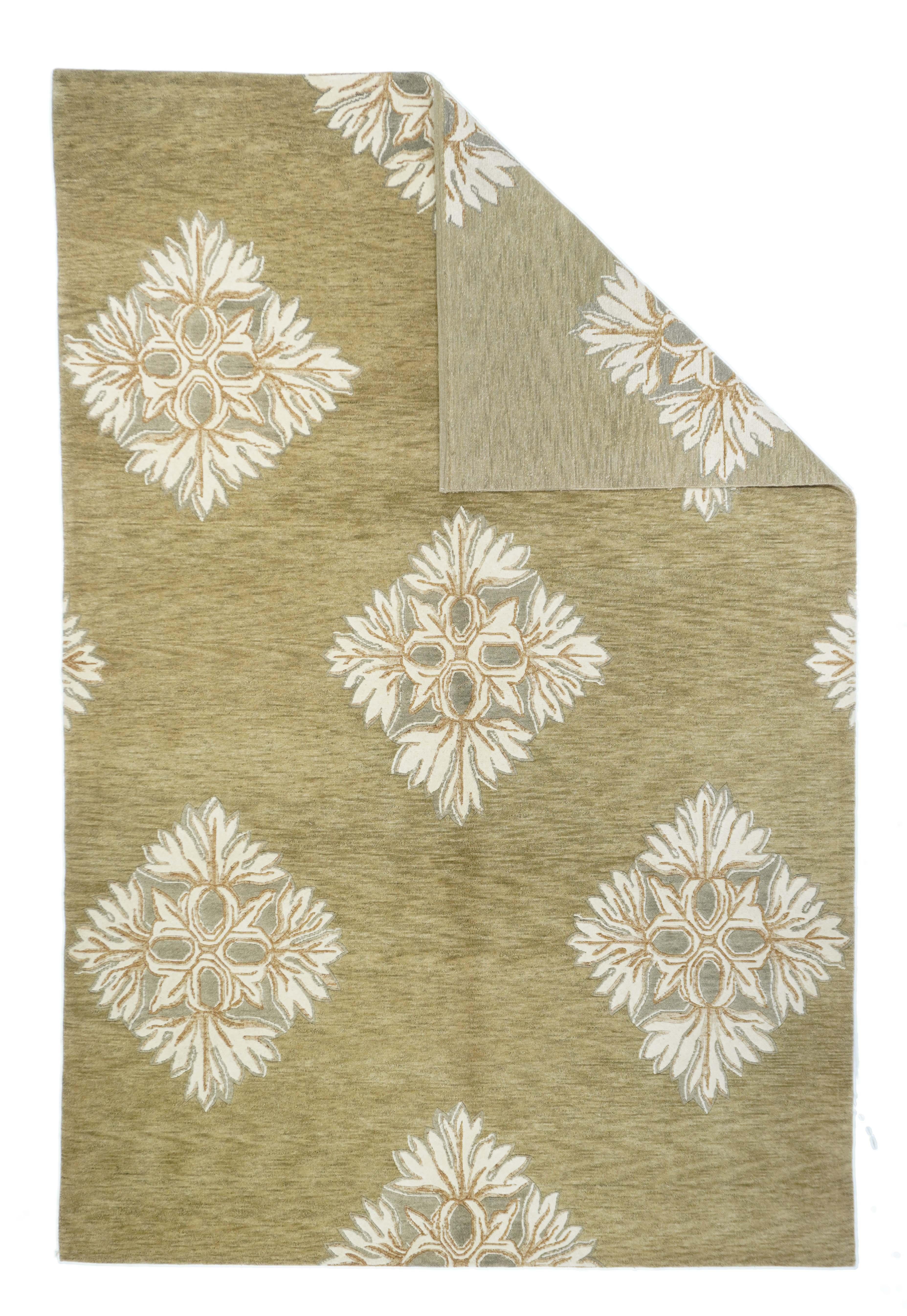 Tapis en laine tibétaine 6'0