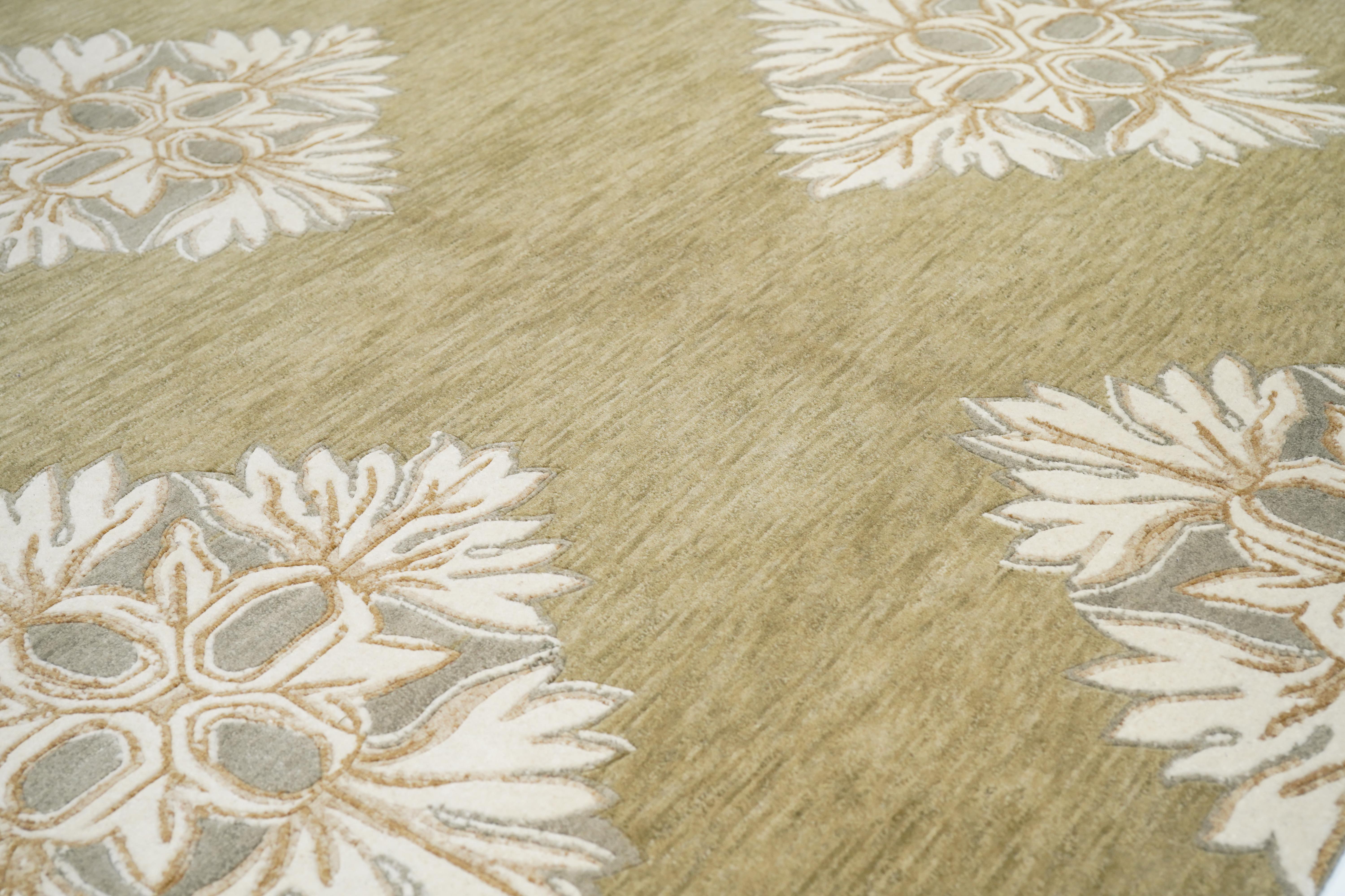 Tapis en laine tibétaine 6'0