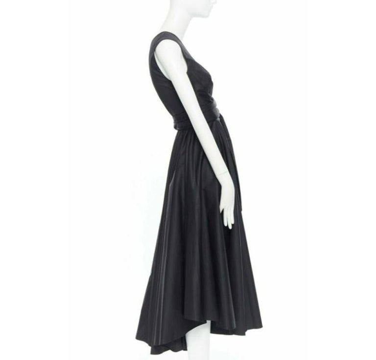 navy blue dress for baby girl $745 Tanya Taylor Women Black Arabeth Printed A-Line Dress Size 2 main image 1