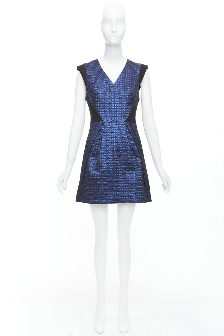 tibi drop waist dress Cannon Fit And Flare Mini Dress – CAYLO main image 0