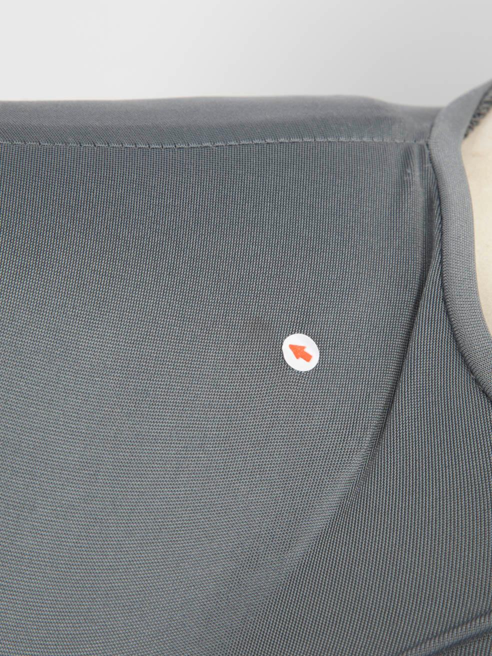 Tibi gris froncé à manches longues, taille XS Pour femmes en vente
