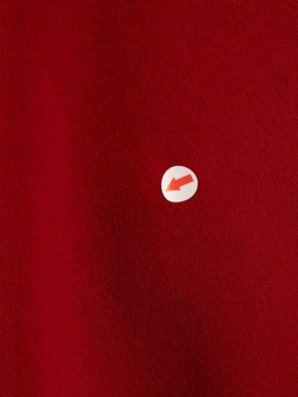 Tibi Red Off the Shoulder Mini Dress Taille S Pour femmes en vente