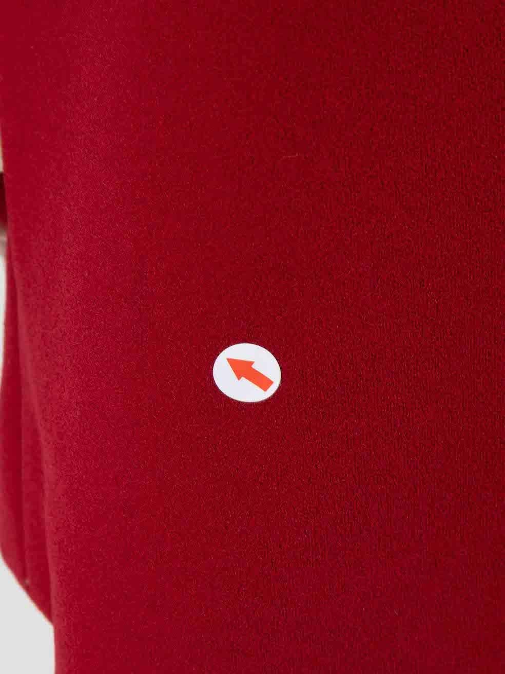 Tibi Red Off the Shoulder Mini Dress Taille S en vente 2